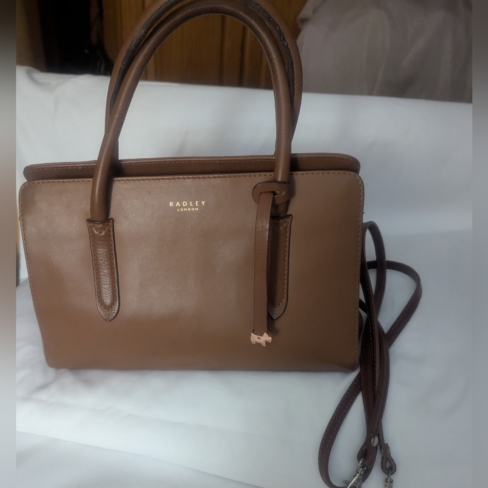 Radley London Liverpool Street Tan Leather Satchel